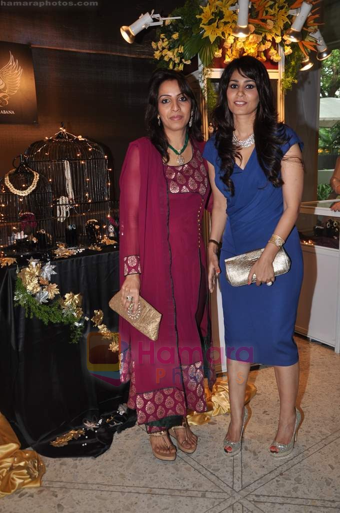 Shaheen Abbas at Shaheen Abbas and Shabana Sheikh present their first diamond jewellery collection in Tote, Mumbai on 10th Aug 2011