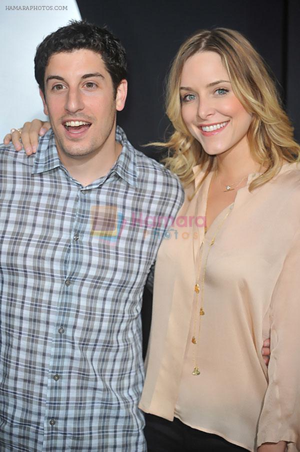 Jason Biggs and Jessica attends the FINAL DESTINATION 5 Hollywood Premiere at the Grauman's Chinese Theatre on 10th August 2011