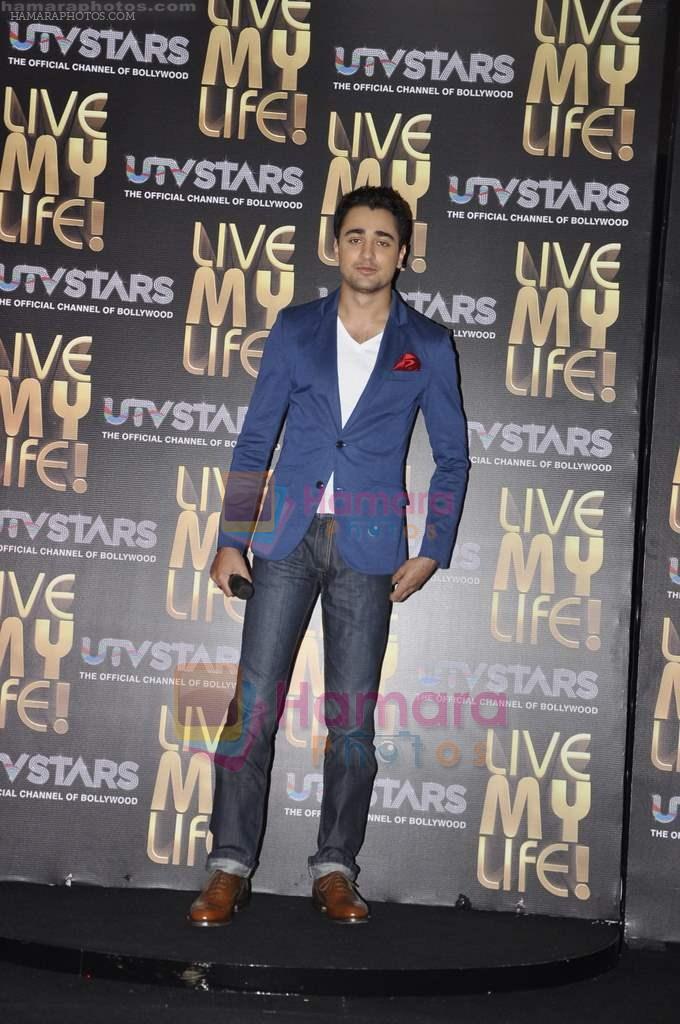 Imran Khan at the launch of Live My Life show on UTV stars in JW Marriott on 17th Aug 2011