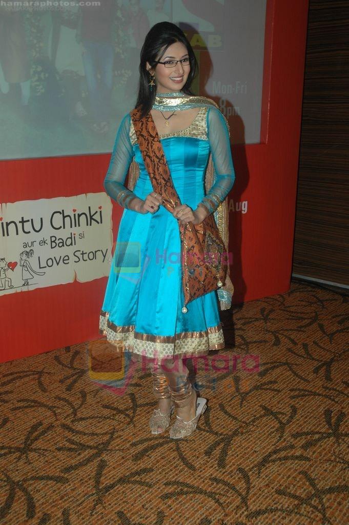 Divyanka Tripathi at sab tv launches chintu chinki aur ek love story on 18th Aug 2011