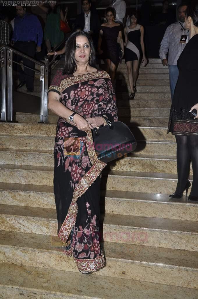 Shabana Azmi on day 4 at Lakme Fashion Week 2011 in Grand Hyatt, Mumbai on 20th Aug 2011