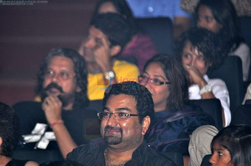 Farhan Akhtar at Shankar Ehsaan Loy 15 years concert celebrations in Mumbai on 24th Aug 2011