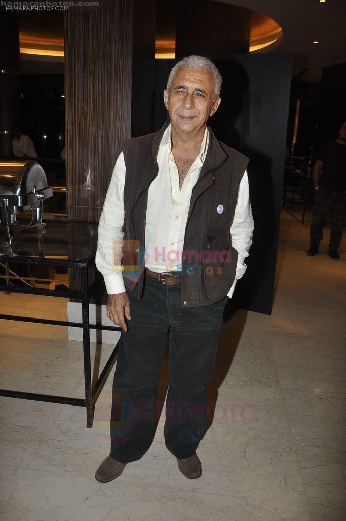 Naseruddin Shah at Chargesheet first look launch in Novotel, Juhu, Mumbai on 24th Aug 2011