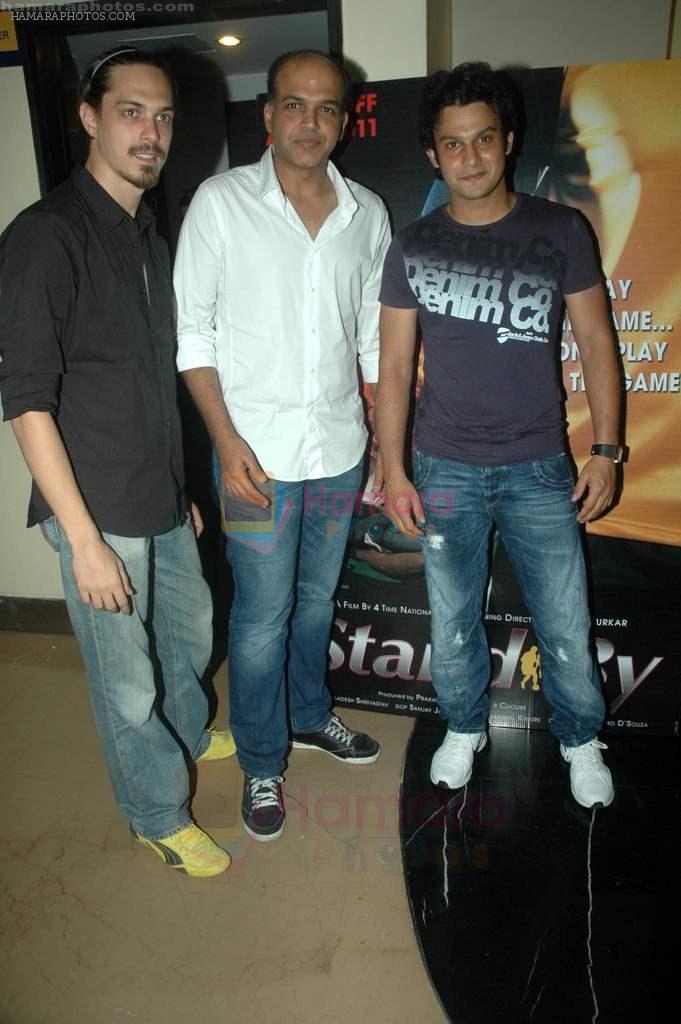 Ashutosh Gowariker at Standby film premiere in PVR on 24th Aug 2011