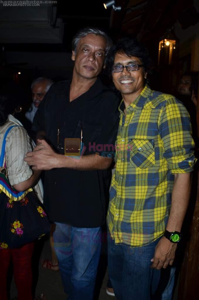 Sudhir Mishra at Shankar Ehsaan Loy post concert in Bungalow 9 on 24th Aug 2011
