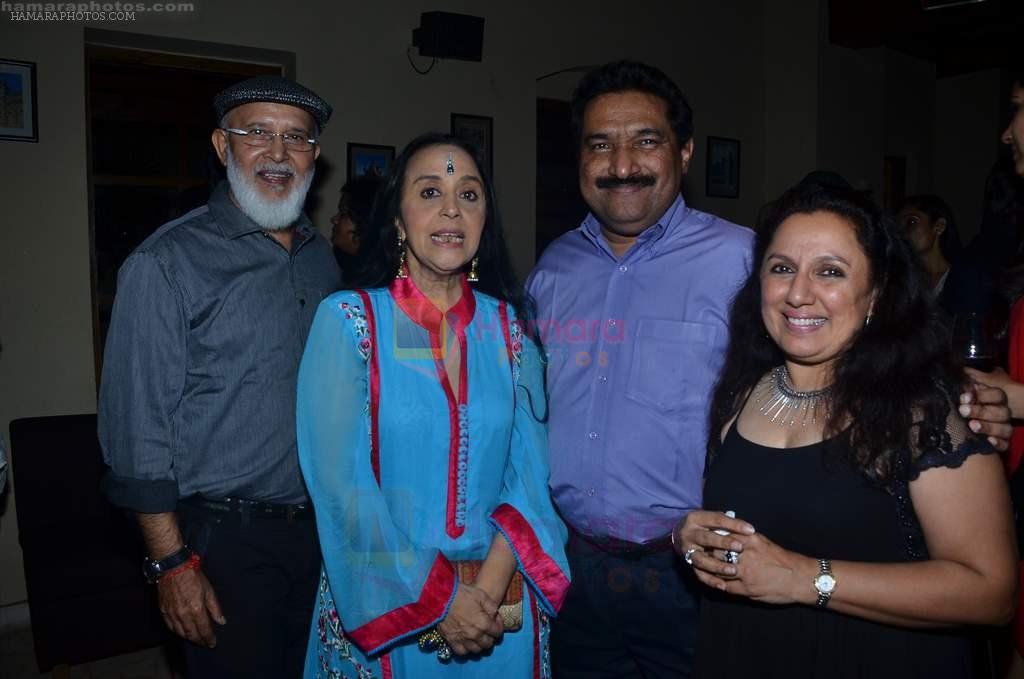 Ila Arun at Shankar Ehsaan Loy post concert in Bungalow 9 on 24th Aug 2011