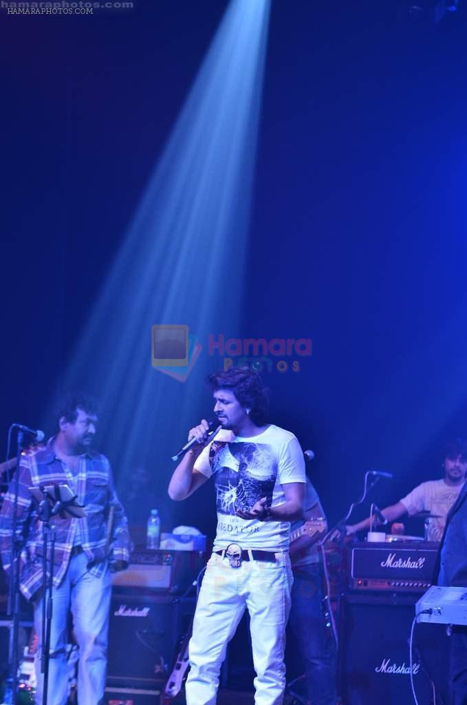 Sonu Nigam at Shankar Ehsaan Loy 15 years concert celebrations in Mumbai on 24th Aug 2011