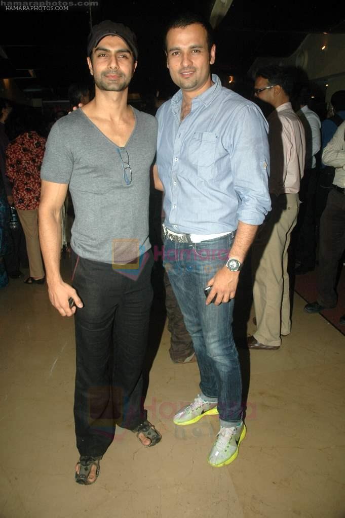 Ashmit Patel, Rohit Roy at Standby film premiere in PVR on 24th Aug 2011