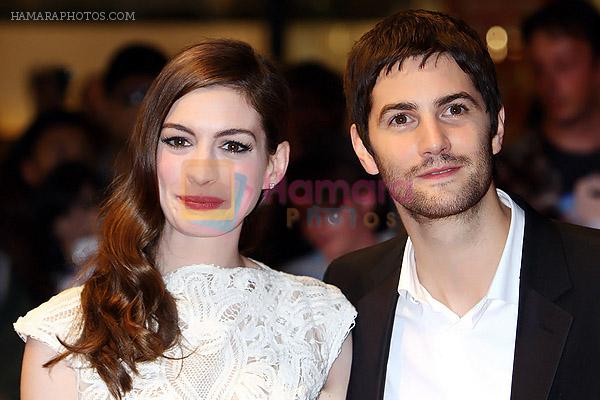 Anne Hathaway and Jim Sturgess attends the One Day European Premiere at Vue Cinema, Westfield Shopping Centre on 23rd August 2011