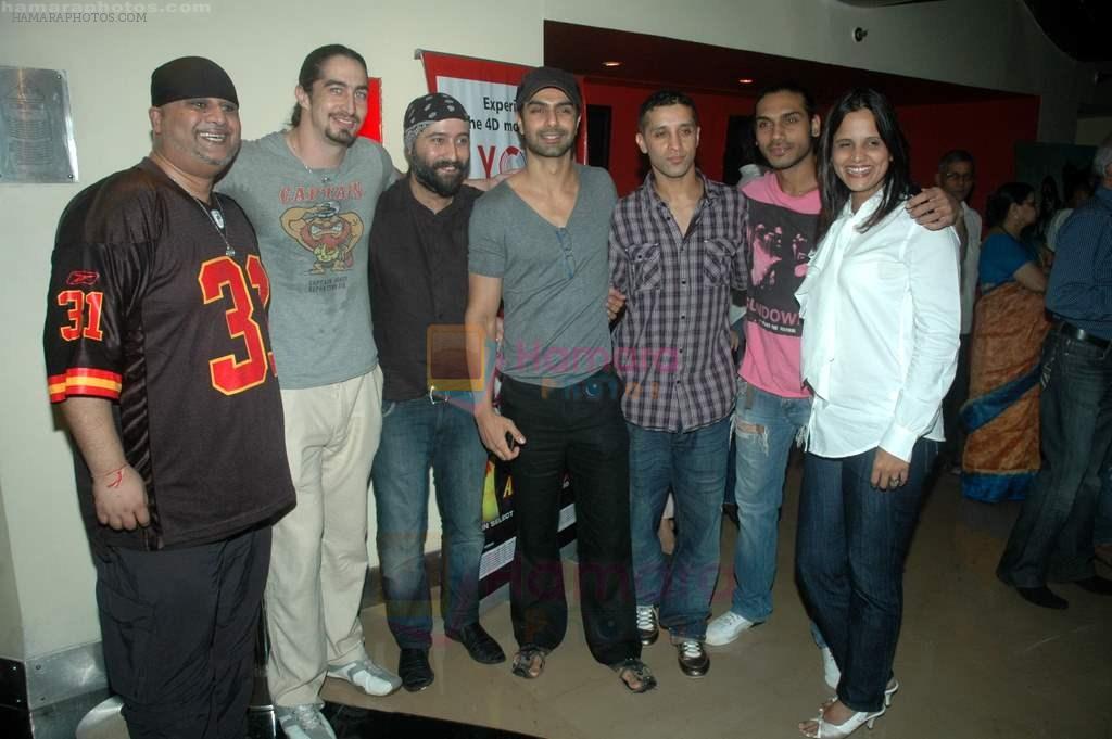 Ishq Bector, Ashmit Patel, Nisha Harale at Standby film premiere in PVR on 24th Aug 2011
