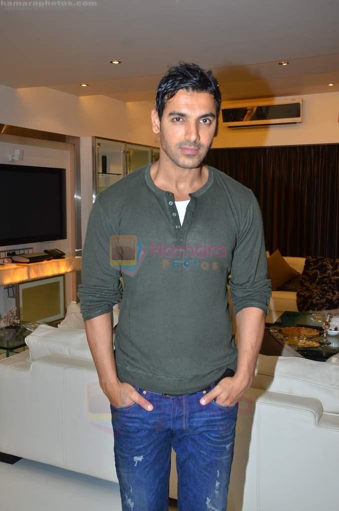 John Abraham at Ekta and Sanjay Gupta's private dinner for Strings and other musicians in Juhu, Mumbai on 25th Aug 2011