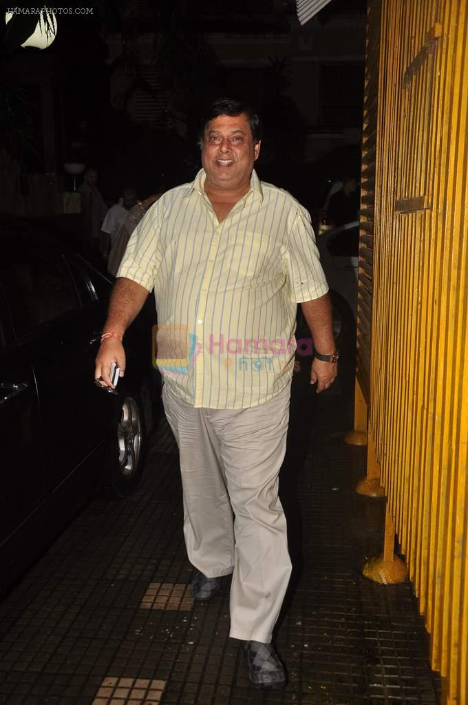 David Dhawan at Bodyguard special screening in Ketnav, Mumbai on 27th Aug 2011