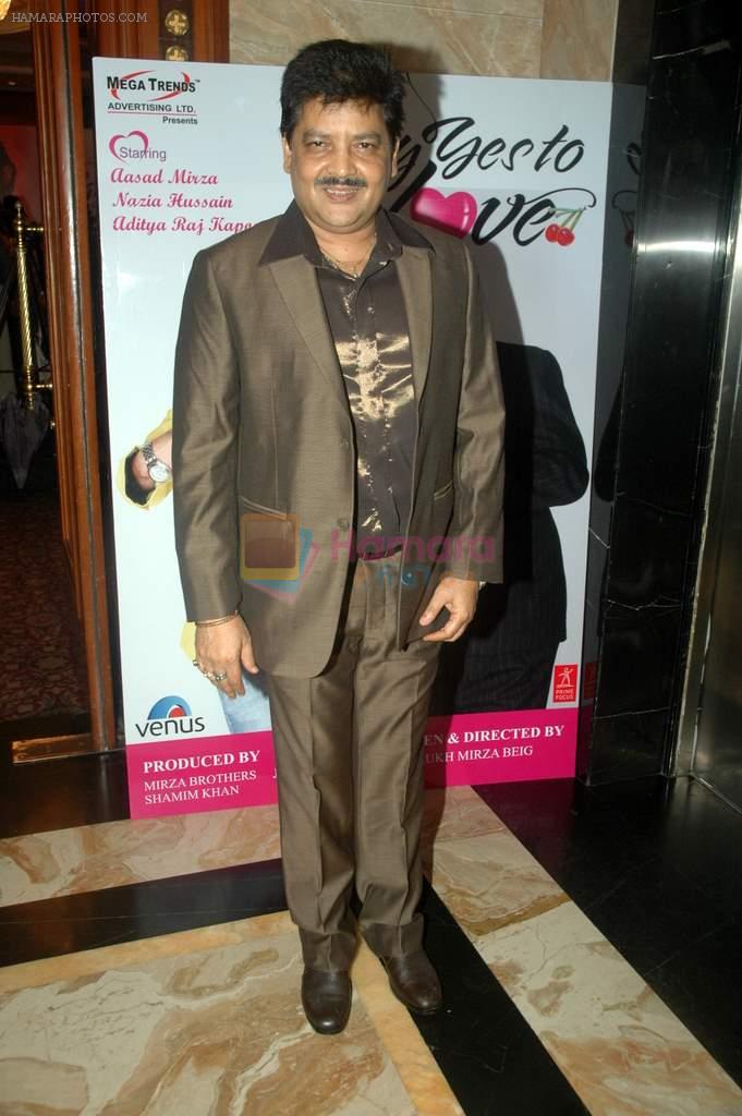 Udit Narayan at Say Yes to Love music launch in Sea Princess on 27th Aug 2011