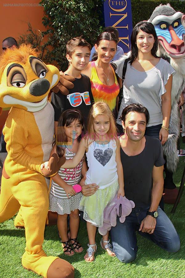 Atmosphere attends the World Premiere of movie The Lion King 3D at the El Capitan Theater on 27th August 2011