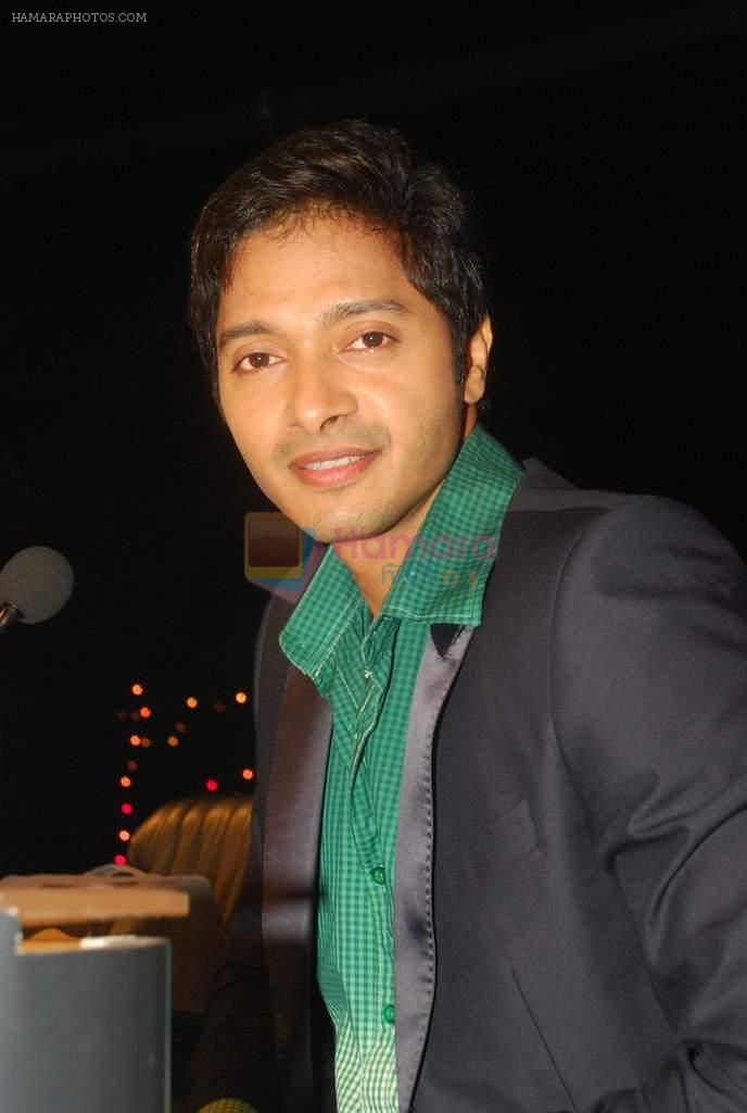 Shreyas Talpade on the sets of India's got talent in Filmcity on 29th Aug 2011