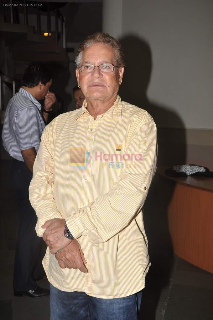 Salim Khan at special screening of Bodyguard in Pixion, Bandra, Mumbai on 29th Aug 2011