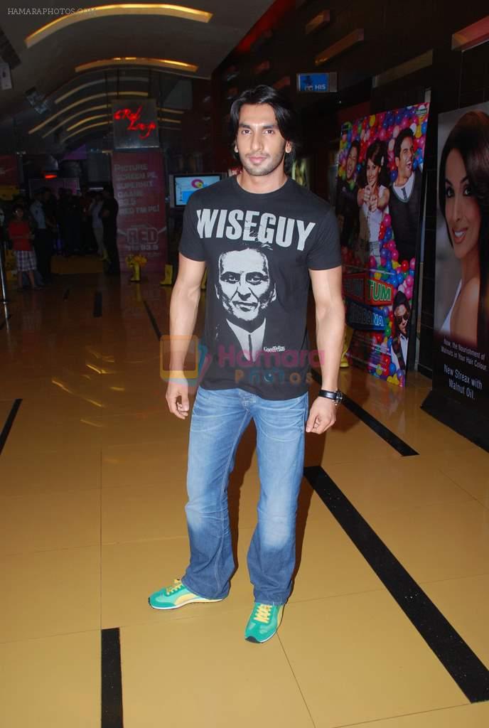 Ranveer Singh at The girl in Yellow boots premiere in Cinemax on 29th Aug 2011