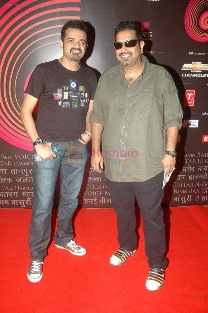 Shankar Mahadevan, Ehsaan Noorani at the Chevrolet GIMA Awards 2011 Voting Meet in Mumbai on 30th Aug 2011