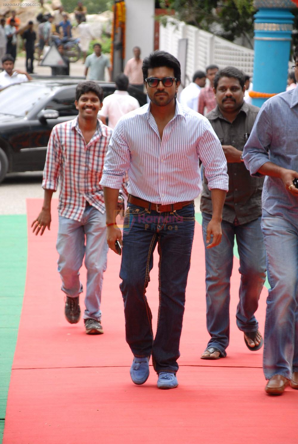 Ram Charan attended the movie Devaraya Opening on 31st August 2011
