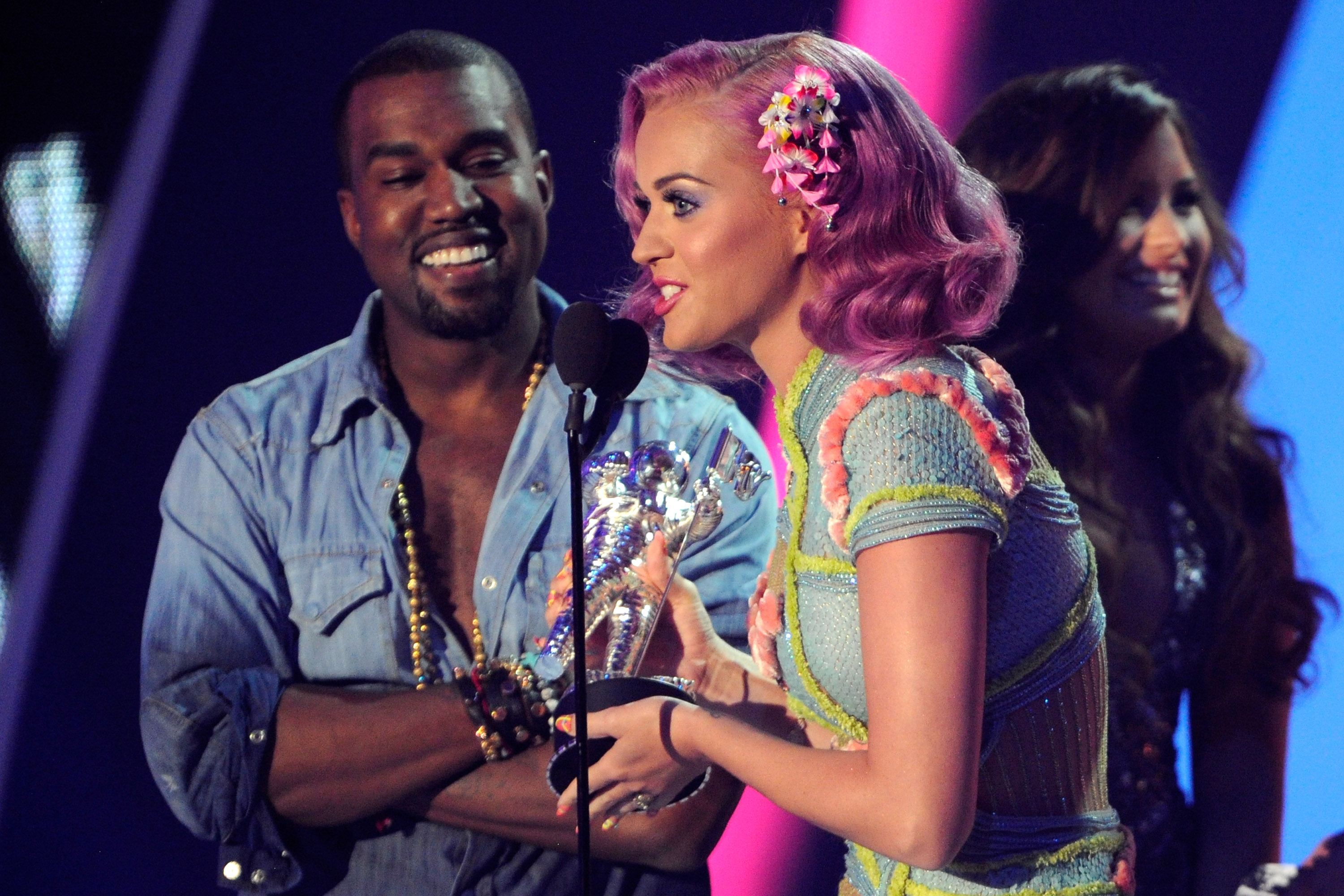 Katy Perry at the 2011 MTV Video Music Awards in LA on 28th August 2011