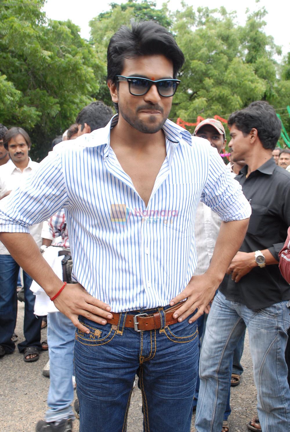 Ram Charan attended the movie Devaraya Opening on 31st August 2011