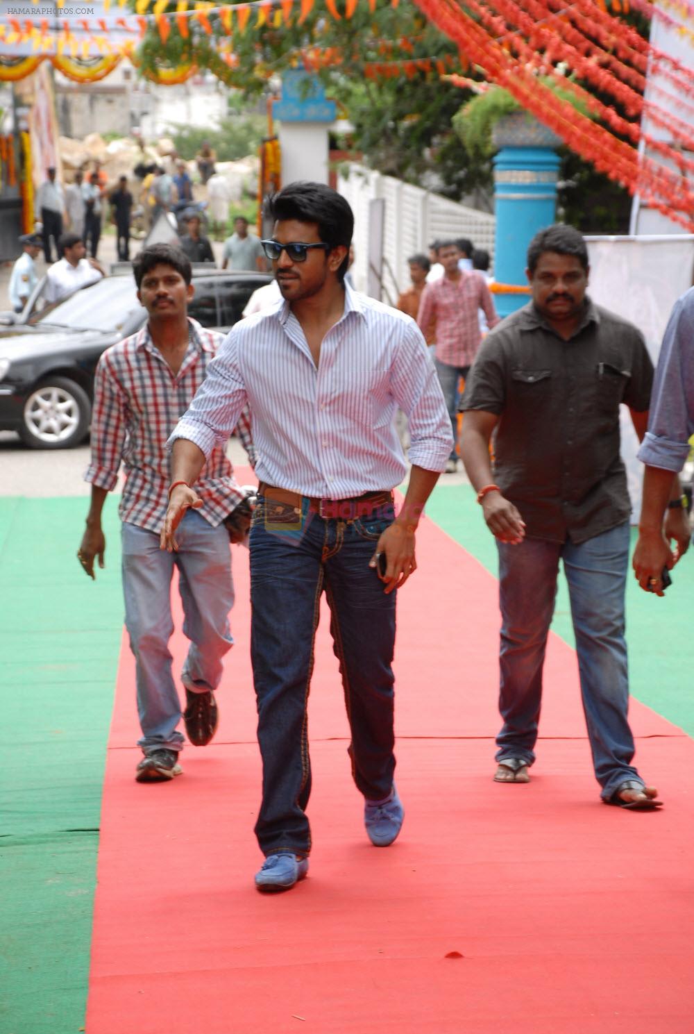 Ram Charan attended the movie Devaraya Opening on 31st August 2011