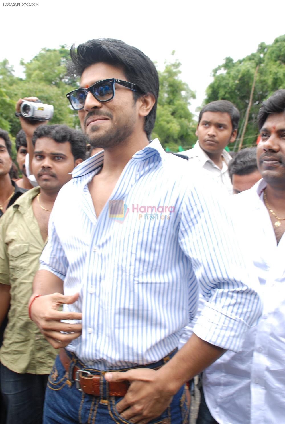 Ram Charan attended the movie Devaraya Opening on 31st August 2011