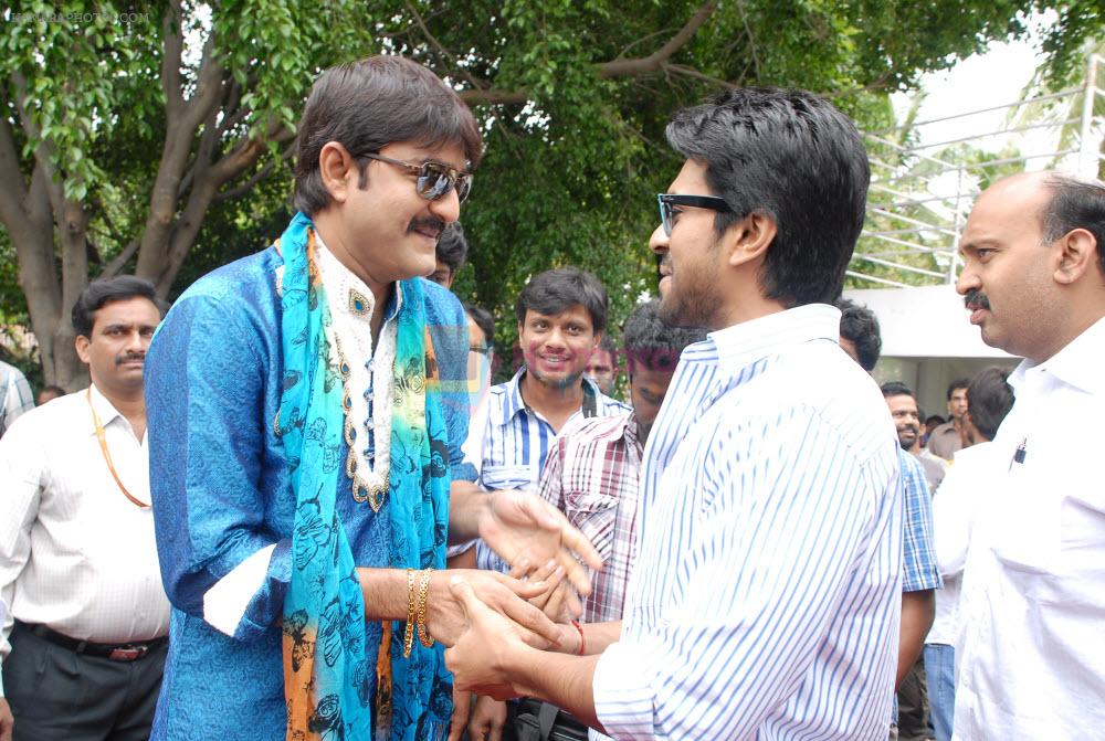 Srikanth, Ram Charan attended the movie Devaraya Opening on 31st August 2011