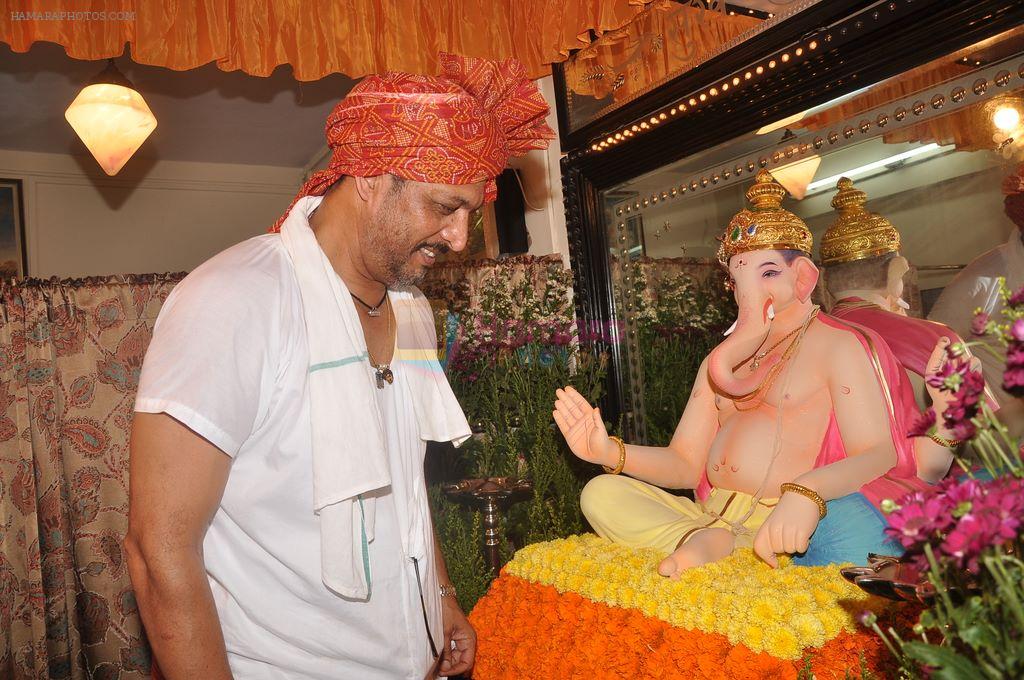 Nana Patekar's Ganesha darshan in Mumbai on 2nd Sept 2011