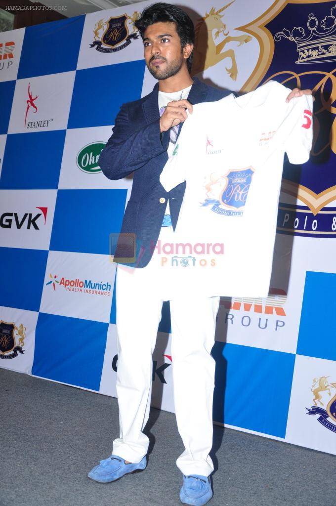 Ram Charan Tej Launches his own Polo Team on 2nd September 2011