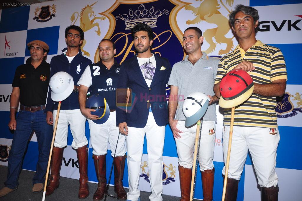 Ram Charan Tej Launches his own Polo Team on 2nd September 2011