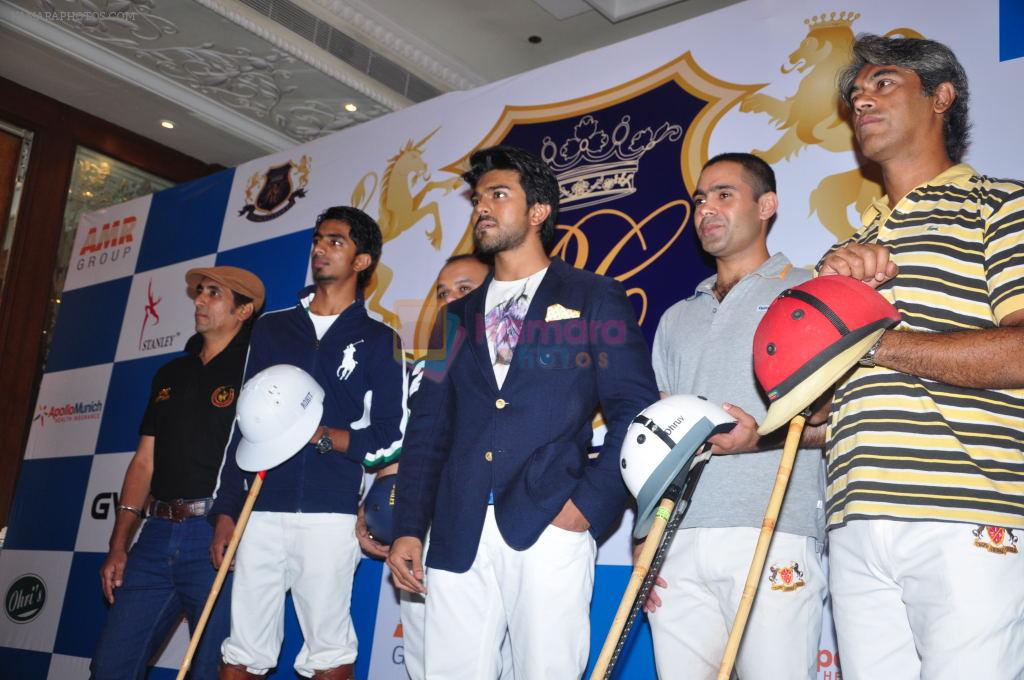 Ram Charan Tej Launches his own Polo Team on 2nd September 2011