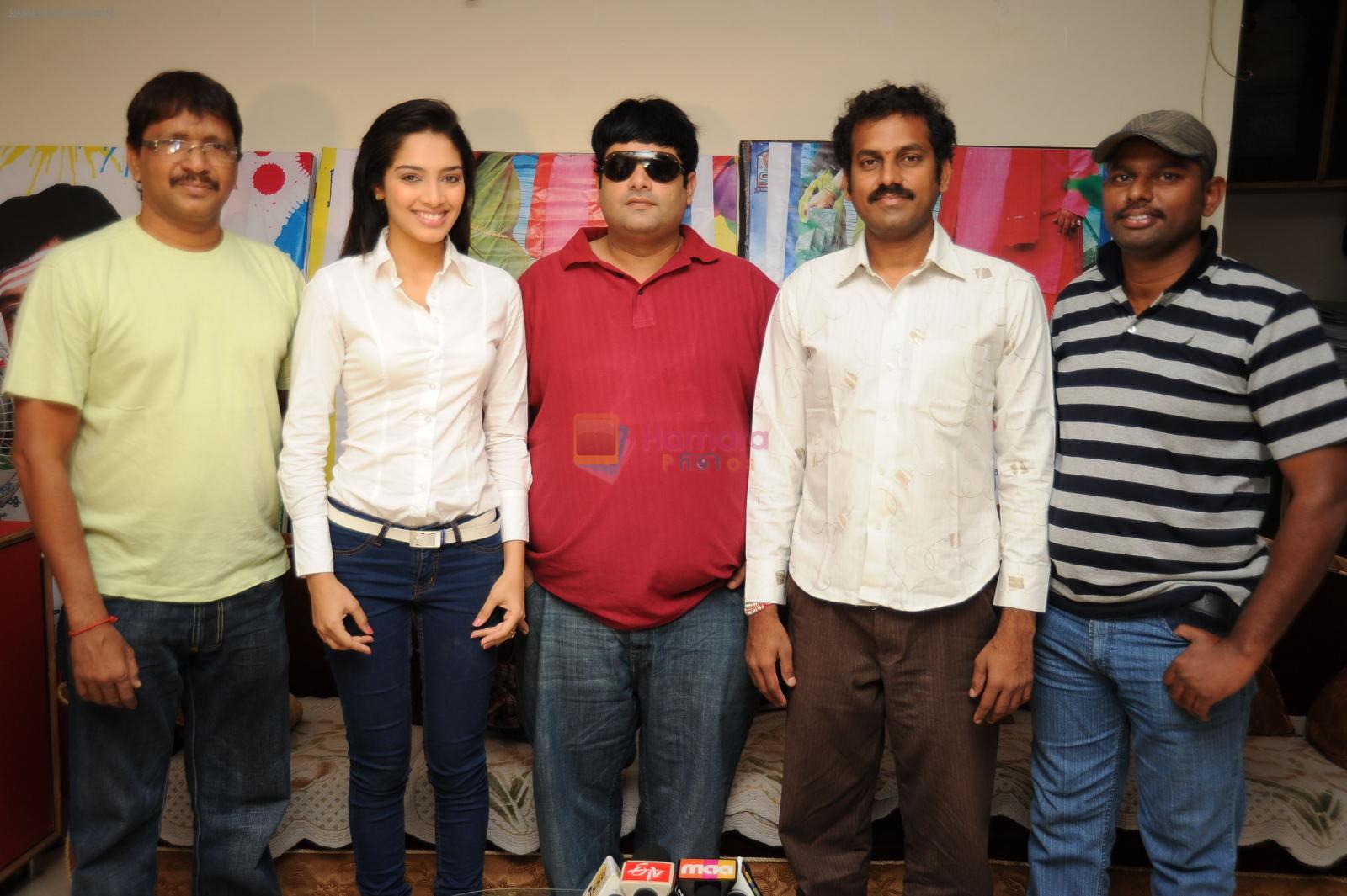 Krishnudu, Ritika and Team attend Naku O Lover Undi Movie Success Meet on 5th September 2011
