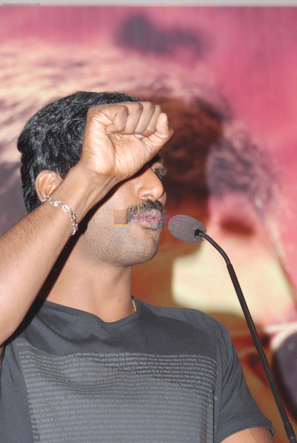 Vishal attends Vedi Movie Press Meet on 3rd September 2011