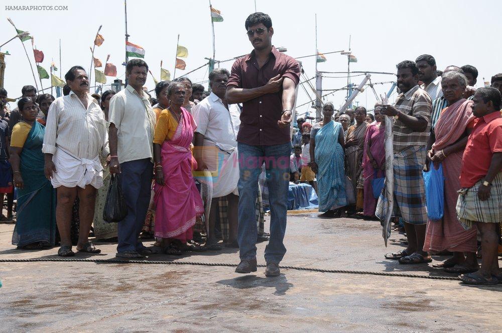 Vishal in Vedi Movie Stills