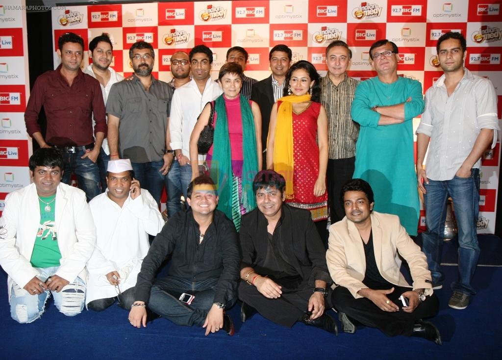 Announcement of Big Indian Comedy Awards at Raheja Classique Club Mumbai.