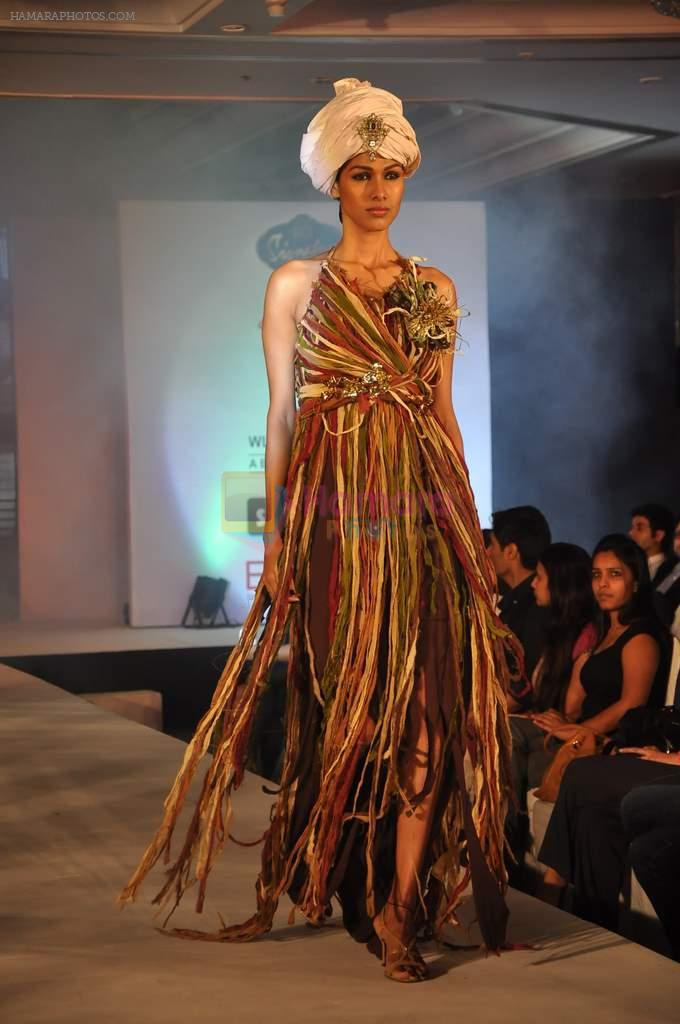 Nethra Raghuraman at WLC Chimera fashion show in Leela Hotel on 8th Sept 2011