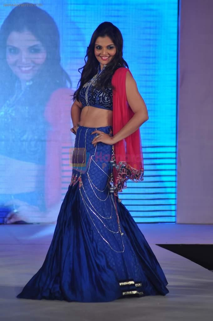 Deepshikha at WLC Chimera fashion show in Leela Hotel on 8th Sept 2011
