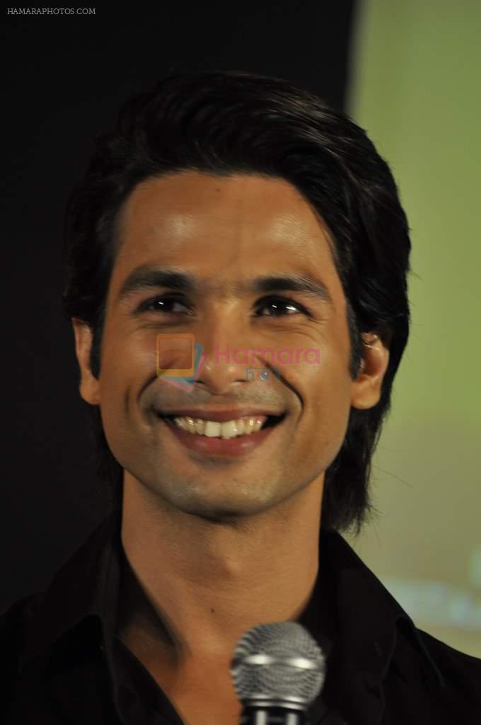 Shahid Kapoor at Mausam film music success bash in J W Marriott on 8th Sept 2011