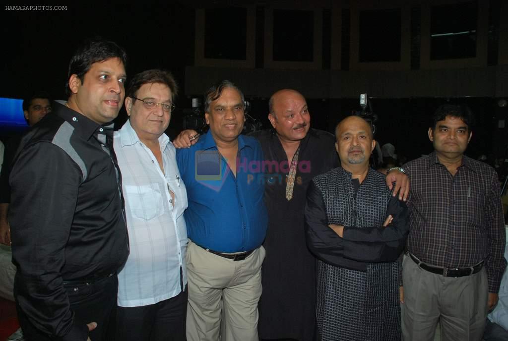 Aroon Bakshi, Sameer, Anil Nagrath at MAD film music launch in Andheri on 9th Sept 2011