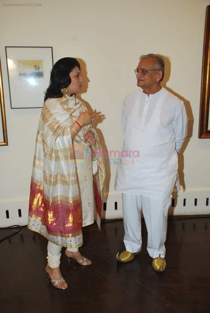 Gulzar at Shesh Lekha art event in NGMA on 10th Sept 2011