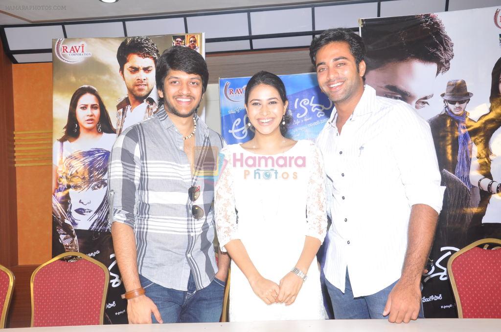 Rajeev Saluri, Panchi Bora, Navdeep attends  Aakasame Haddu Movie Success Meet on 11th September 2011