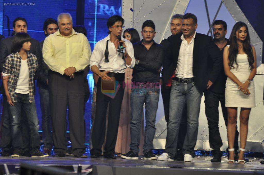 Shahrukh Khan at the audio release of Ra.One in Filmcity, Mumbai on 12th Sept 2011