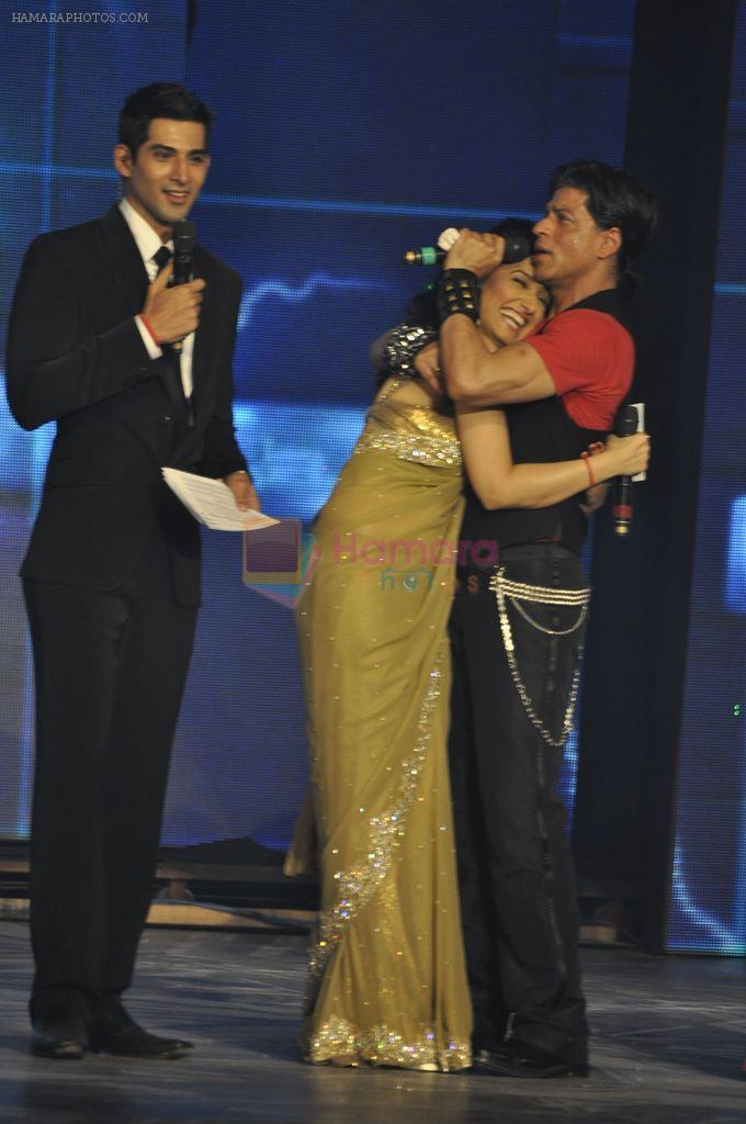 Shahrukh Khan, Ragini Khanna at the audio release of Ra.One in Filmcity, Mumbai on 12th Sept 2011