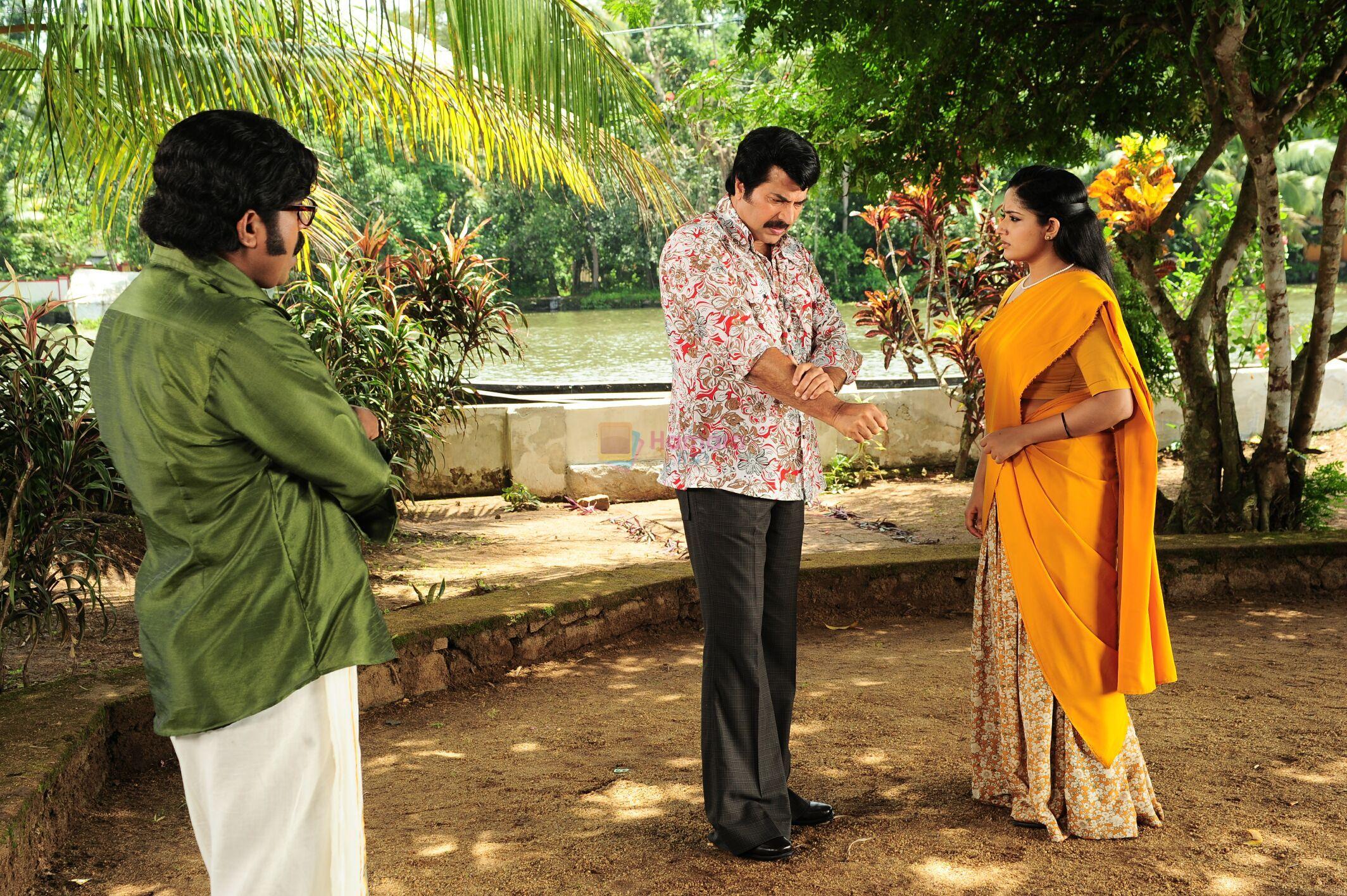 Mammootty, Kavya Madhavan in Venicile Vyapari Movie Stills
