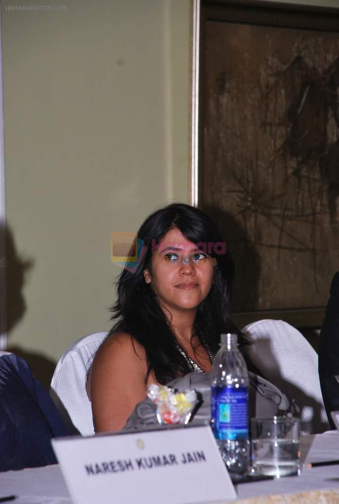 Ekta Kapoor at Rotary Club of Bombay's event in Taj Mahal Hotel, Colaba on 13th Sept 2011