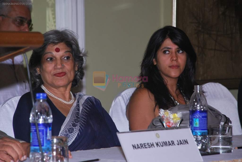 Ekta Kapoor, Dolly Thakore at Rotary Club of Bombay's event in Taj Mahal Hotel, Colaba on 13th Sept 2011