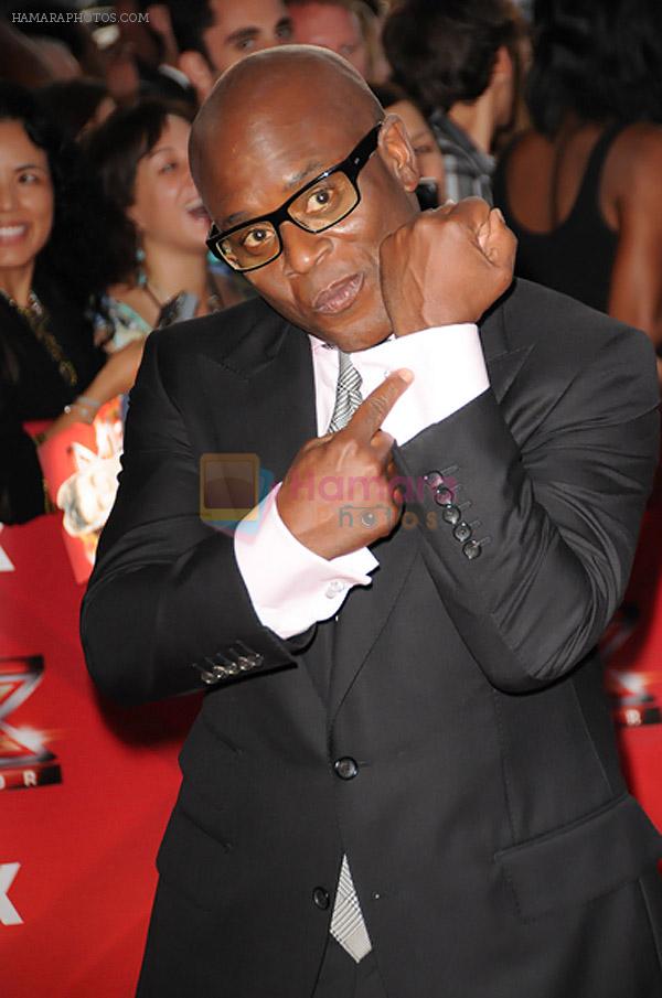 L.A. Reid attends FOXs The X Factor World Premiere Screening at the Arclight Cinerama Dome in Hollywood on September 14, 2011
