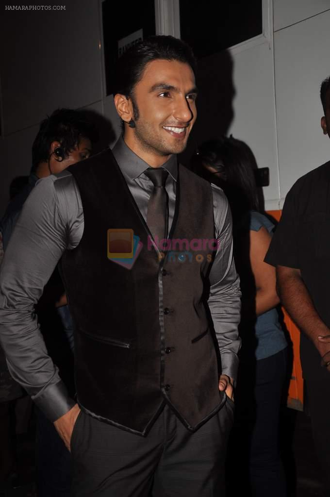 Ranveer Singh at the Telly Chakkar's New Talent Awards in Mehboob on 16th Sept 2011