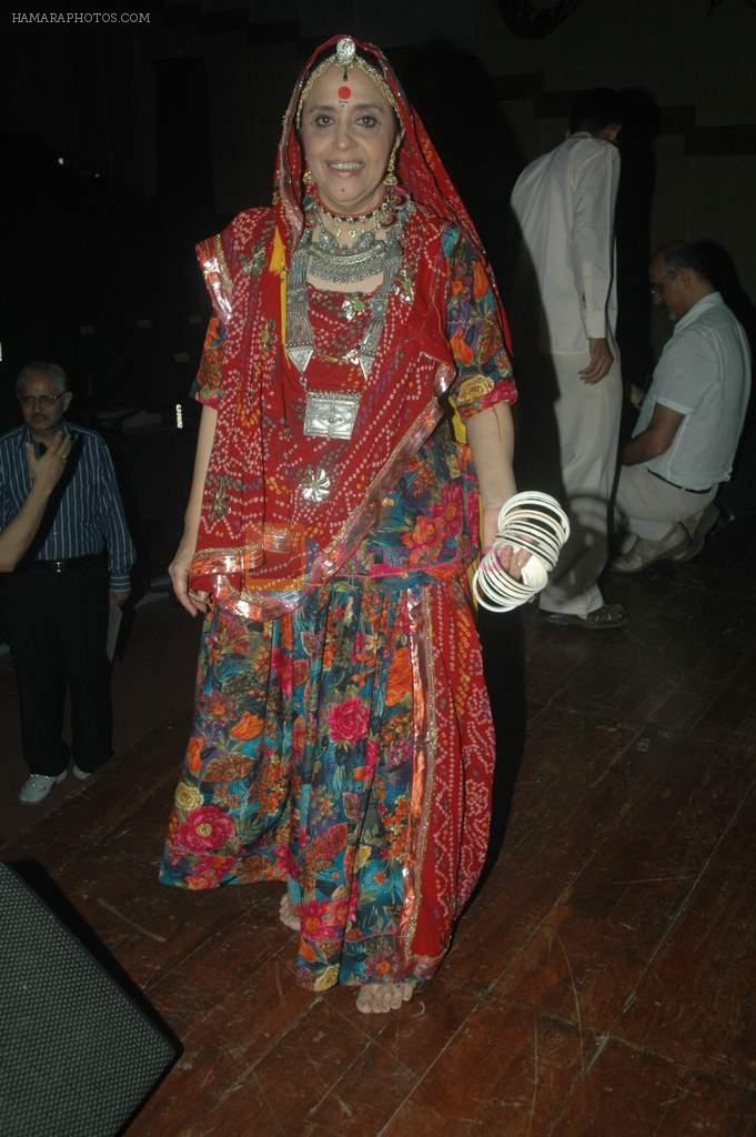 Ila Arun at Ila Arun and Teejay Sidhu's play Mareechika in St Andrews on 17th Sept 2011